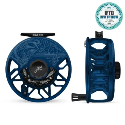 Abel ROVE Reel 9/11 Deep Blue Underwood Salt with Black Handle - Your Premium Fishing Gear Store Rods Lines Baits Accessories^ Discount