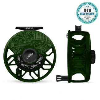 Abel ROVE Reel 5/7 Deep Green Underwood Swing with Black Handle - Your Premium Fishing Gear Store Rods Lines Baits Accessories^ Outlet