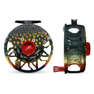 Abel ROVE Reel 4/6 Native Brook, Red Drag Knob and Fresh/Salt Flies with Red Handle - Your Premium Fishing Gear Store Rods Lines Baits Accessories^ Cheap