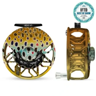 Abel ROVE Reel 5/7 Native Brown with Platinum Handle - Your Premium Fishing Gear Store Rods Lines Baits Accessories^ New