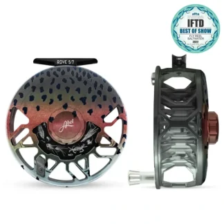 Abel ROVE Reel 5/7 Native Rainbow with Platinum Handle - Your Premium Fishing Gear Store Rods Lines Baits Accessories^ Sale