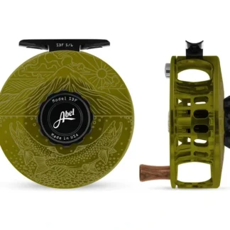 Abel SDF 5/6 Reel Underwood Ridge Riders Dark Olive/Black Handle - Your Premium Fishing Gear Store Rods Lines Baits Accessories^ Flash Sale