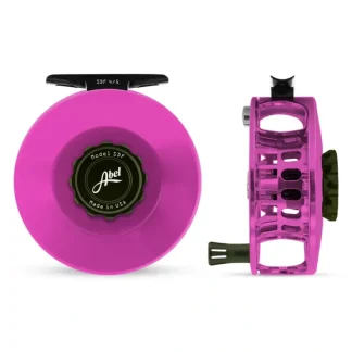 Abel SDF Reel 4/5 Pink, Deep Green Drag Knob with Deep Green Handle - Your Premium Fishing Gear Store Rods Lines Baits Accessories^ Sale