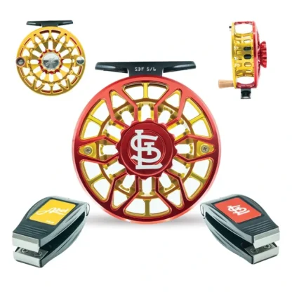 Abel SDF Reel 5/6 Ported MLB St. Louis Cardinals w/ Nipper - Your Premium Fishing Gear Store Rods Lines Baits Accessories^ Best