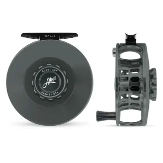 Abel SDF Reel 4/5 Solid Slate Gray with Ebony Handle - Your Premium Fishing Gear Store Rods Lines Baits Accessories^ Hot