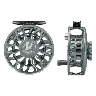 Abel SDF Reel 5/6 40th Logo Slate Grey with Ebony Handle - Your Premium Fishing Gear Store Rods Lines Baits Accessories^ Best