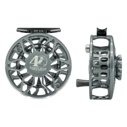 Abel SDF Reel 5/6 40th Logo Slate Grey with Ebony Handle - Your Premium Fishing Gear Store Rods Lines Baits Accessories^ Best