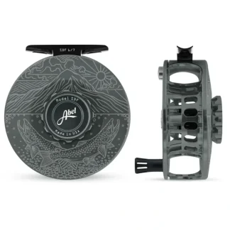 Abel SDF Reel Solid 6/7 Slate Gray, Underwood Ridge Riders with Black Handle - Your Premium Fishing Gear Store Rods Lines Baits Accessories^ Sale