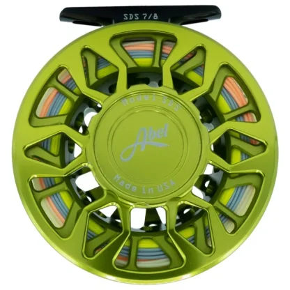 Abel SDS Reel 7/8 Lime Green w/ RIO Bonefish Elite WF-8-F - LH - Your Premium Fishing Gear Store Rods Lines Baits Accessories^ Hot