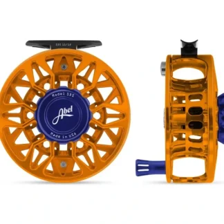 Abel SDS Reel 9/10 Orange, Blue III Drag Knob with Blue III Handle - Your Premium Fishing Gear Store Rods Lines Baits Accessories^ Clearance