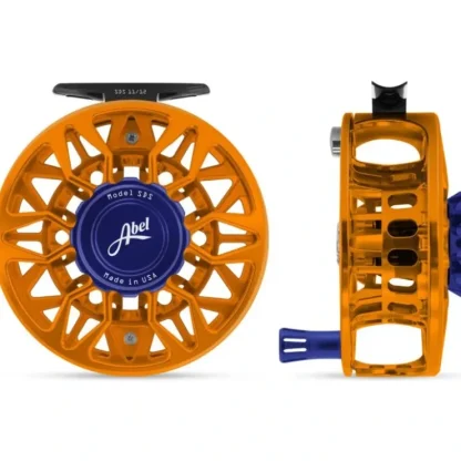 Abel SDS Reel 9/10 Orange, Blue III Drag Knob with Blue III Handle - Your Premium Fishing Gear Store Rods Lines Baits Accessories^ Clearance