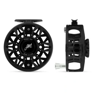 Abel SDS Reel 11/12 Ported Black with Platinum Handle - Your Premium Fishing Gear Store Rods Lines Baits Accessories^ Cheap