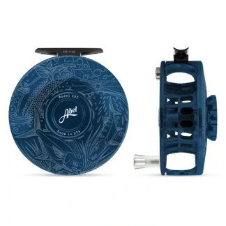 Abel SDS Reel 9/10 Solid Underwood Slammin' Deep Blue, Deep Blue Drag Knob with Platinum Handle - Your Premium Fishing Gear Store Rods Lines Baits Accessories^ Fashion
