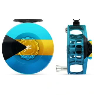 Abel SDS Reel Solid 7/8 Bahama Flag Edition with Platinum Handle - Your Premium Fishing Gear Store Rods Lines Baits Accessories^ Hot