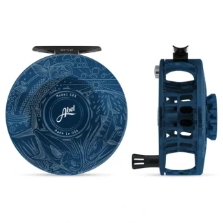 Abel SDS Reel Solid 9/10 Deep Blue, Deep Blue Drab Knob, Underwood Slammin' with Black Handle - Your Premium Fishing Gear Store Rods Lines Baits Accessories^ Best Sale