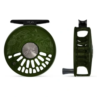 Abel TR Reel 2/3 Underwood Cutthroat Deep Green with Ebony Handle - Your Premium Fishing Gear Store Rods Lines Baits Accessories^ Best