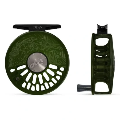 Abel TR Reel 2/3 Underwood Cutthroat Deep Green with Ebony Handle - Your Premium Fishing Gear Store Rods Lines Baits Accessories^ Best