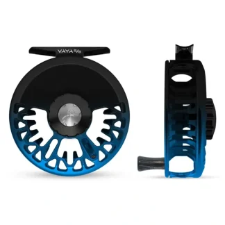 Abel Vaya Reel 5/6 Black Blue Fade, Black Drag Knob with Ebony Handle - Your Premium Fishing Gear Store Rods Lines Baits Accessories^ Clearance