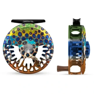 Abel Vaya Reel 4/5 DeYoung Brown Flank with Rosewood Handle - Your Premium Fishing Gear Store Rods Lines Baits Accessories^ Hot