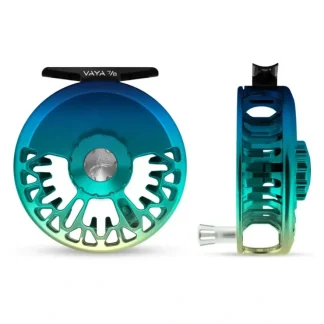 Abel Vaya Reel 7/8 Flats Fade with Platinum Handle - Your Premium Fishing Gear Store Rods Lines Baits Accessories^ Clearance