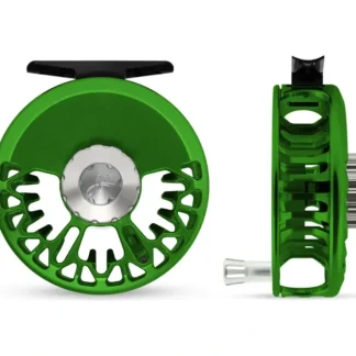 Abel Vaya Reel 4/5 Grass Green/Platinum Drab Knob/Platinum Handle - Your Premium Fishing Gear Store Rods Lines Baits Accessories^ New