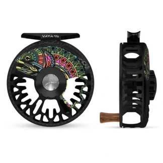 Abel Vaya Reel 4/5 Larko Rainbow Trout with Walnut Handle - Your Premium Fishing Gear Store Rods Lines Baits Accessories^ Discount