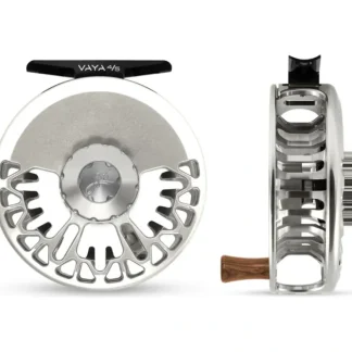 Abel Vaya reel 4/5 Platinum/Platinum Drag/Walnut Handle - Your Premium Fishing Gear Store Rods Lines Baits Accessories^ Cheap