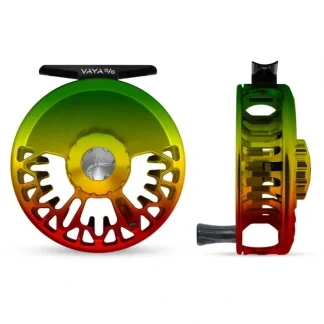 Abel Vaya Reel 5/6 Rasta Fade with Ebony Handle - Your Premium Fishing Gear Store Rods Lines Baits Accessories^ Online