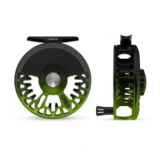 Abel Vaya Reel 5/6 Satin Black Green Fade - Your Premium Fishing Gear Store Rods Lines Baits Accessories^ Discount
