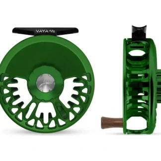 Abel Vaya Reel 4/5 Satin Grass Green/Satin Grass Green Drag Knob/Rosewood Handle - Your Premium Fishing Gear Store Rods Lines Baits Accessories^ Flash Sale