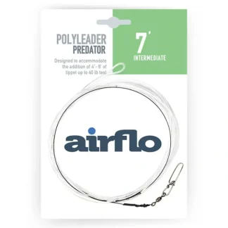 AirFlo 7'Intermediate Polyleader W/Ti Bite Guard Clear - Your Premium Fishing Gear Store Rods Lines Baits Accessories^ Clearance