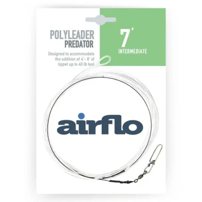 AirFlo 7'Intermediate Polyleader W/Ti Bite Guard Clear - Your Premium Fishing Gear Store Rods Lines Baits Accessories^ Clearance