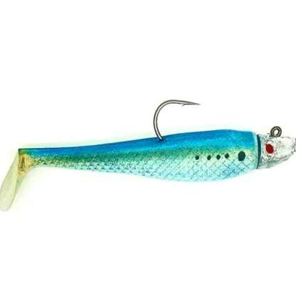 Al Gag's Lures Whip-It Fish Rigged, (1 Head/2 Tails), Bunker - Your Premium Fishing Gear Store Rods Lines Baits Accessories^ Cheap