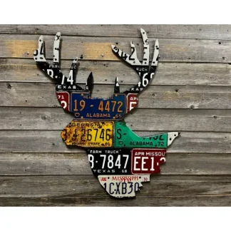 Alabama Whitetail License Plate Art - Your Premium Fishing Gear Store Rods Lines Baits Accessories^ Shop
