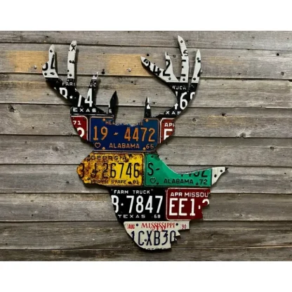 Alabama Whitetail License Plate Art - Your Premium Fishing Gear Store Rods Lines Baits Accessories^ Shop