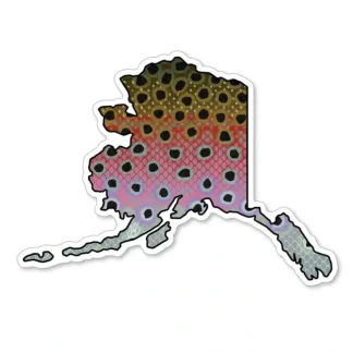 Alaska Rainbow Sticker - Your Premium Fishing Gear Store Rods Lines Baits Accessories^ Shop