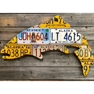 Alaska Rainbow Trout License Plate Art - Your Premium Fishing Gear Store Rods Lines Baits Accessories^ Outlet
