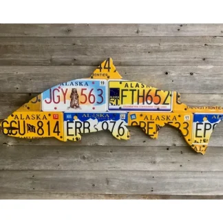 Alaska Steelhead License Plate Art - Your Premium Fishing Gear Store Rods Lines Baits Accessories^ Sale