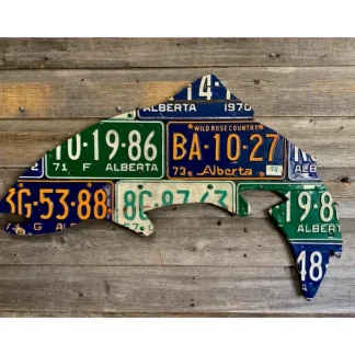Alberta Trout License Plate Art - Your Premium Fishing Gear Store Rods Lines Baits Accessories^ Discount