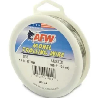 American Fishing Wire Monel Trolling Wire 300Ft Ni-Copper Alloy 15Lb - Your Premium Fishing Gear Store Rods Lines Baits Accessories^ Online