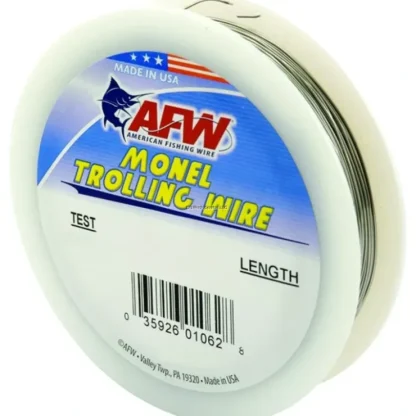 American Fishing Wire Monel Trolling Wire Nickel-Copper Alloy 20lb 300' - Your Premium Fishing Gear Store Rods Lines Baits Accessories^ Online