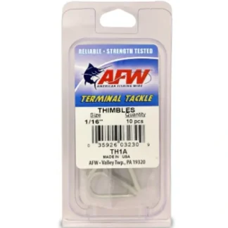 American Fishing Wire Stainless Steel Thimbles - Your Premium Fishing Gear Store Rods Lines Baits Accessories^ Cheap