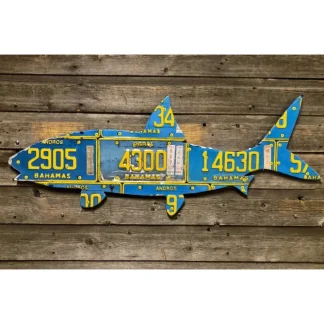 Andros Island, Bahamas Bonefish License Plate Art - Your Premium Fishing Gear Store Rods Lines Baits Accessories^ Discount