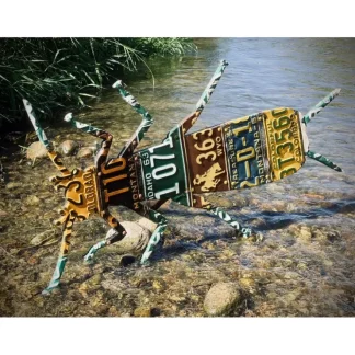 Antique Mixed Western Salmonfly License Plate Art - Your Premium Fishing Gear Store Rods Lines Baits Accessories^ Online