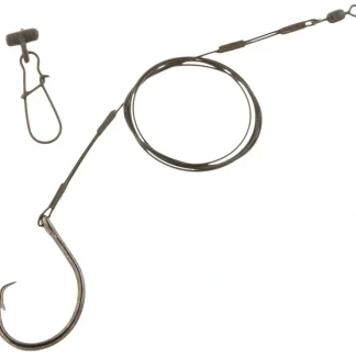 Aqua Clear Double Crimped 100lb Shark Surf Rig w/ Fish Finder - Your Premium Fishing Gear Store Rods Lines Baits Accessories^ Store