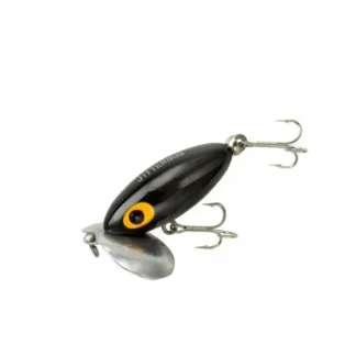Arbogast G655-02 Jitterbug Clicker 3", 5/8 oz, Black - Your Premium Fishing Gear Store Rods Lines Baits Accessories^ Sale