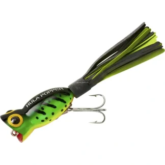 Arbogast Hula Popper Topwater Popper, 1 1/4", 3/16 oz, Fire Tiger - Your Premium Fishing Gear Store Rods Lines Baits Accessories^ Cheap