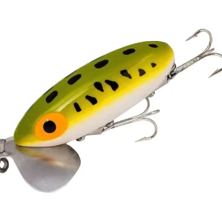 Arbogast Jitterbug Jointed Frog White Belly 3.5", 5/8 oz - Your Premium Fishing Gear Store Rods Lines Baits Accessories^ Clearance