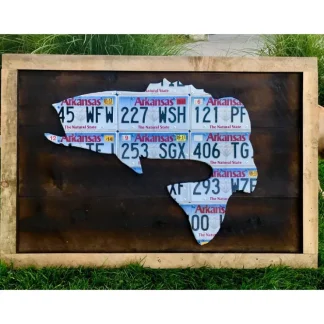 Arkansas Largemouth Bass License Plate Art - Your Premium Fishing Gear Store Rods Lines Baits Accessories^ Hot