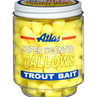 Atlas-Mike's Super Scented Mallows 1.5oz Jar - Your Premium Fishing Gear Store Rods Lines Baits Accessories^ Online